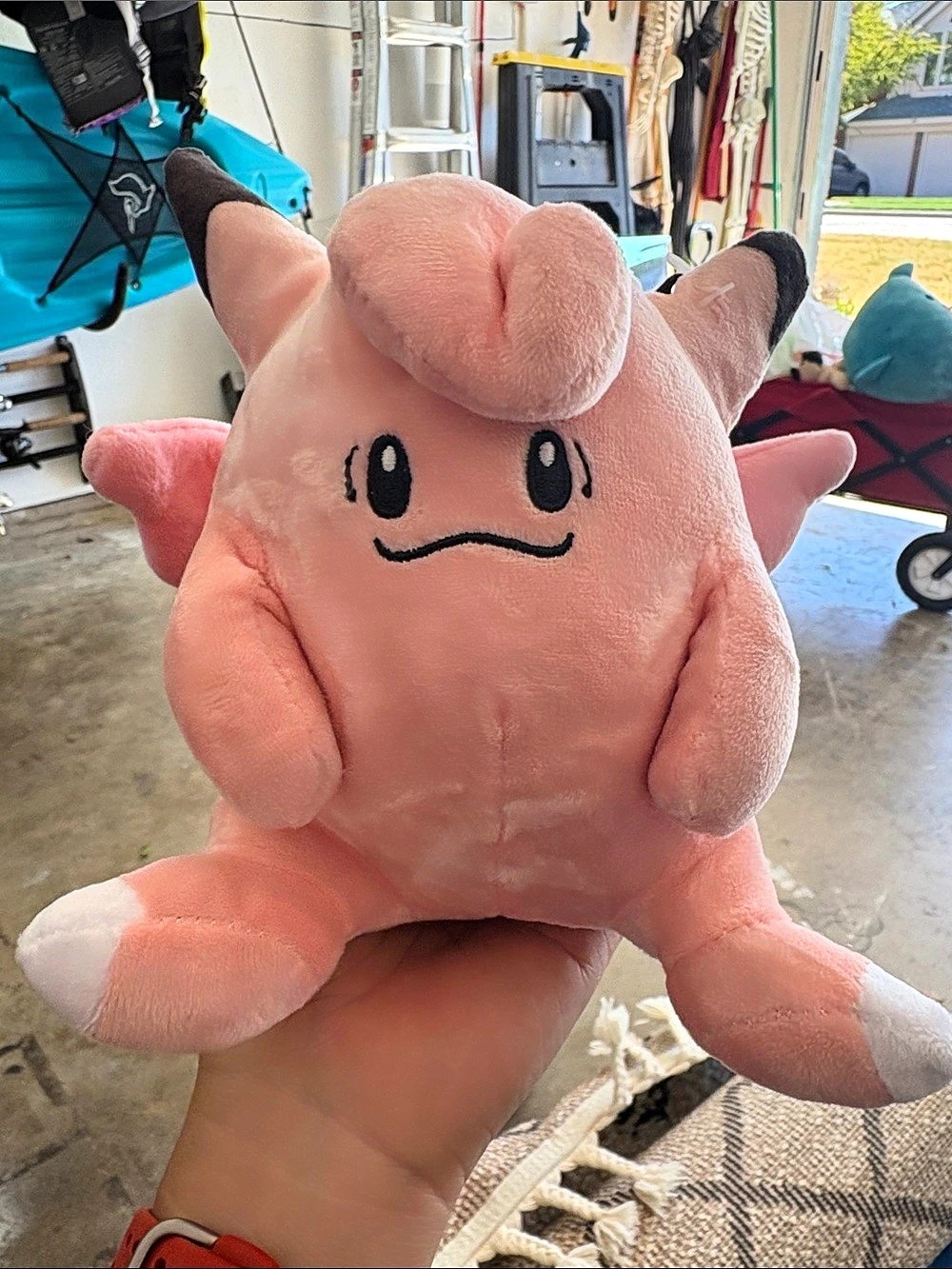 Pokémon Clefairy Plush Keychain in Pink NWT